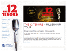 Tablet Screenshot of 12-tenors.com